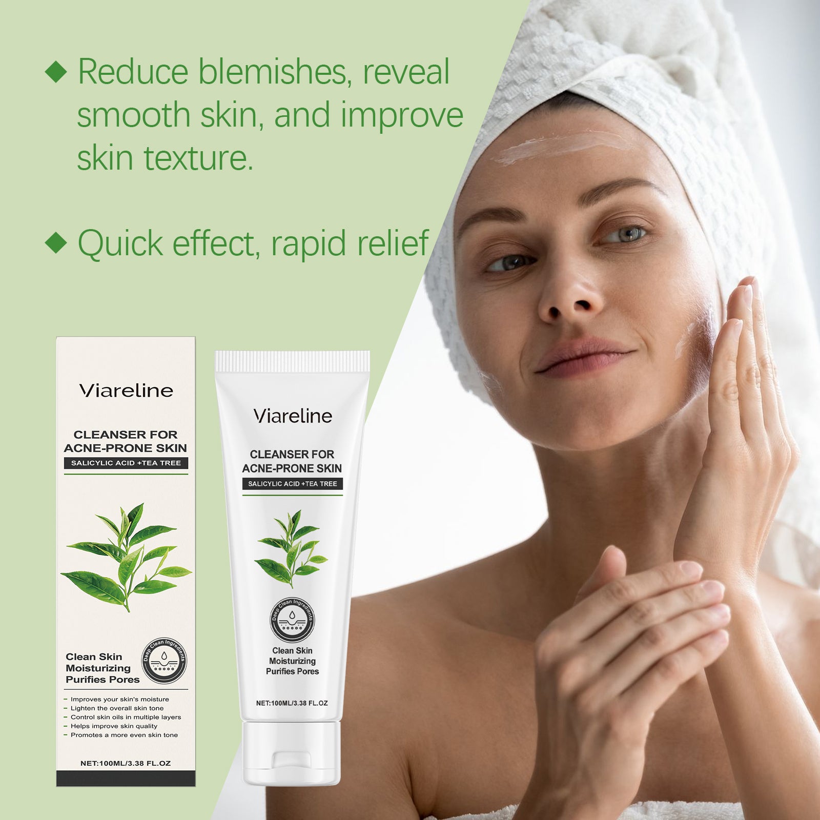 Green Tea Balancing Cleanse Gel