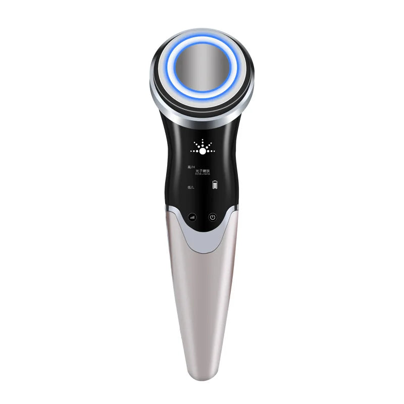 Beauty equipment importer  Current  Electroporation LED Photon Light Therapy Beauty Device Anti Aging Face Massager Current Lift