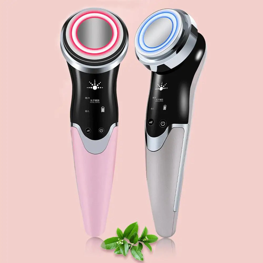 Beauty equipment importer  Current  Electroporation LED Photon Light Therapy Beauty Device Anti Aging Face Massager Current Lift