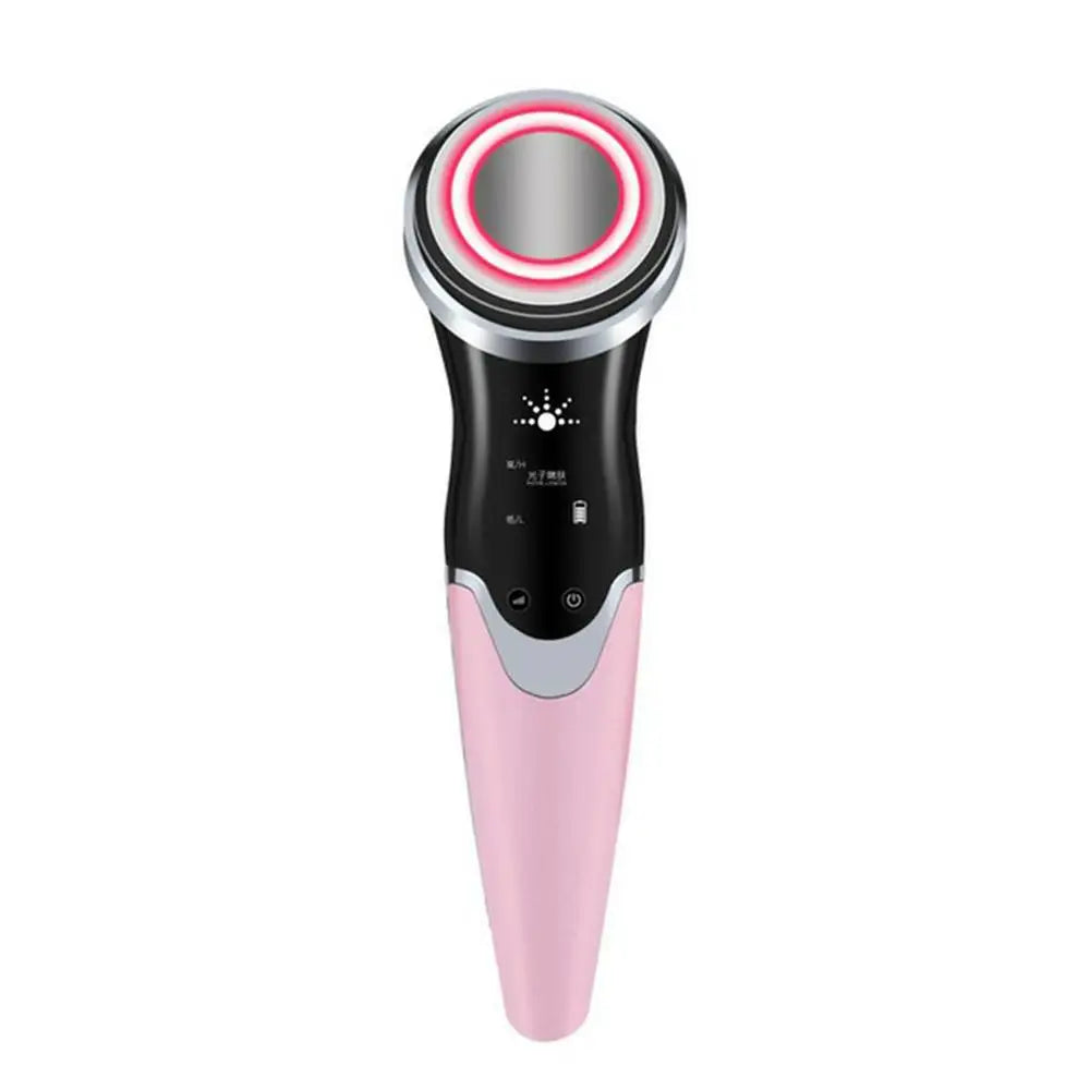 Beauty equipment importer  Current  Electroporation LED Photon Light Therapy Beauty Device Anti Aging Face Massager Current Lift